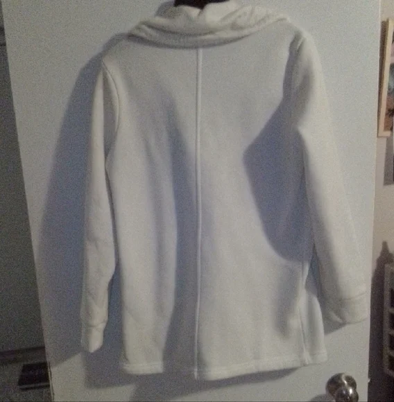 White Hoodie Sweater - Picture 3 of 3